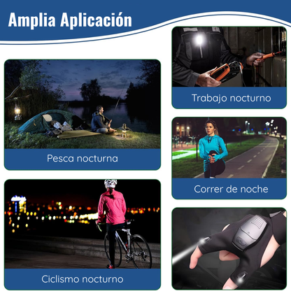 Guantes LED Manos Libres