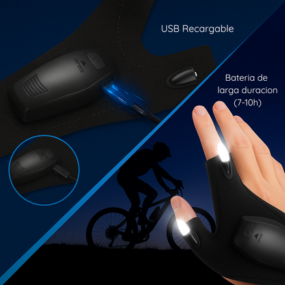 Guantes LED Manos Libres