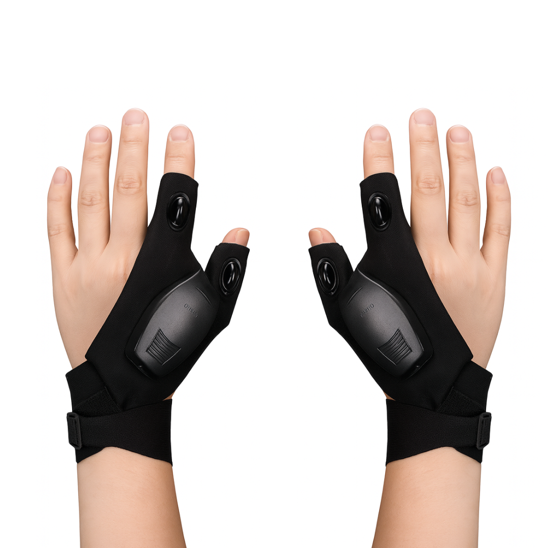 Guantes LED Manos Libres
